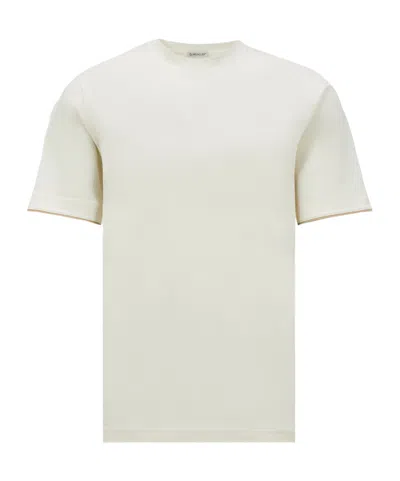 Moncler Cotton T-shirt In White