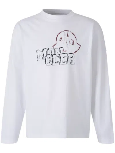 Moncler Cotton T-shirt In White