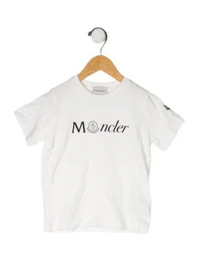 Pre-owned Moncler Babies' Cotton T Shirt In White