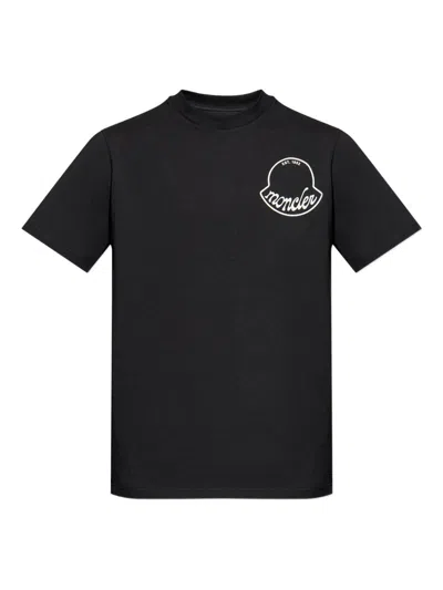 Moncler Archive Line Logo T Shirt In Multi