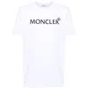 Moncler Cotton T Shirts In White