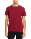 Moncler Grenoble Cotton Tee In Pink