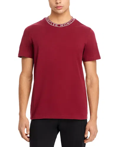 Moncler Grenoble Cotton Tee In Pink