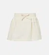 Moncler Mini-jupe Brodée In White