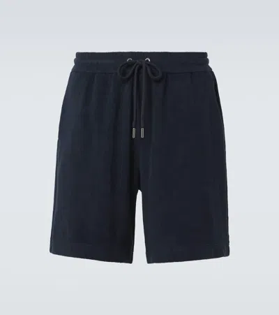 MONCLER COTTON TERRY SHORTS