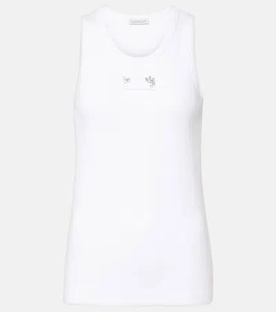 Moncler Cotton Top In White