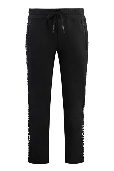 MONCLER MONCLER TROUSERS WITH LOGO