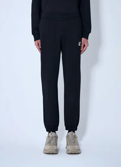Moncler Cotton Track Trousers In Black