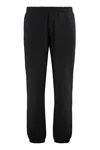 Moncler Comfortable Cotton Joggers Featuring Pockets In Black