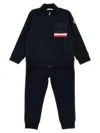 Moncler Cotton Tracksuit In Blue