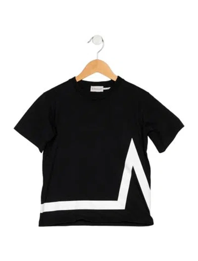 Pre-owned Moncler Kids' Cotton T-shirt In Blue
