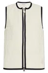 Moncler Smanicato Gilet In White