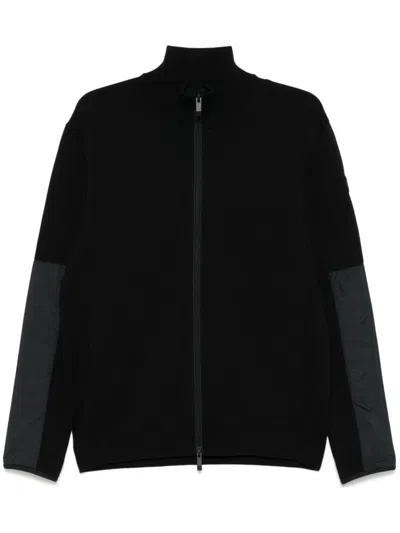 MONCLER COTTON ZIP-UP CARDIGAN