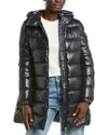 Moncler Courcelles Down Coat In Black