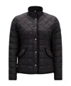 Moncler Doudoune Courte Courlis In Black
