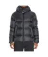 Moncler Mens Black Couyere Nylon-down Jacket In Black