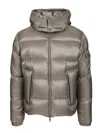 Moncler Montgenevre Down-filled Jacket In Green