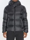 Moncler Mens Black Couyere Nylon-down Jacket In Black