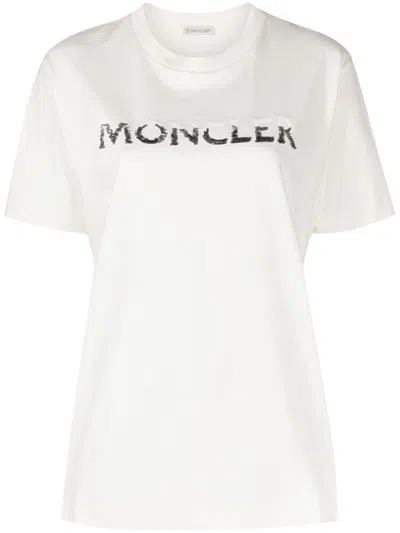 Moncler Cozy Cotton T-shirt For Women In 034