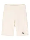 Moncler Logo Leggings In White