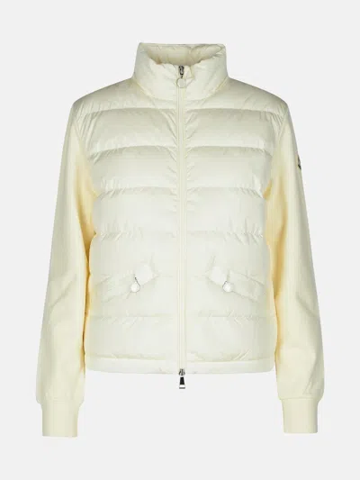 Moncler Cream Polyamide Blend Sweatshirt