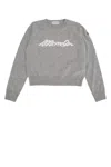 Moncler Logo-embroidered Virgin Wool Jumper In 930