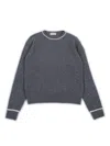 Moncler Crew Neck In Blue