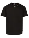 Moncler T-shirt Con Logo In Black