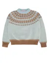 Moncler Tricot Sweater In Multi