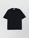 Moncler Crew Neck Ribbed Short Sleeves