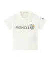 Moncler Crew Neck Short Sleeve T-shirt In White