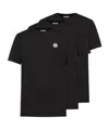 Moncler Crew Neck Short Sleeve T-shirt Three-pack