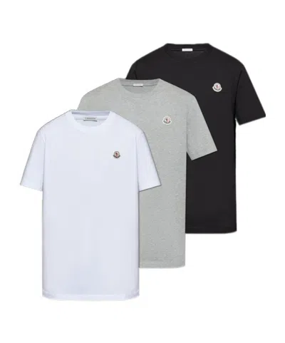 MONCLER MONCLER PACK OF THREE CREWNECK T-SHIRTS