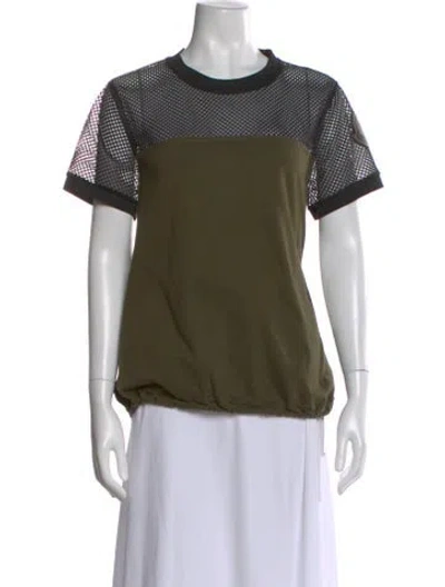 Pre-owned Moncler Crew Neck Short Sleeve T-shirt In Multi