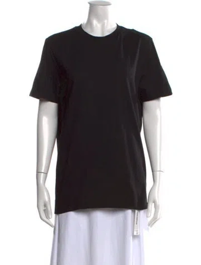 Pre-owned Moncler Crew Neck Short Sleeve T-shirt W/ Tags In Black