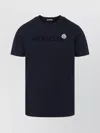 Moncler Men T-shirt With Flocked Cotton Logo