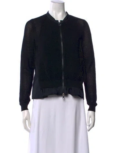 Pre-owned Moncler Crew Neck Sweater In Black