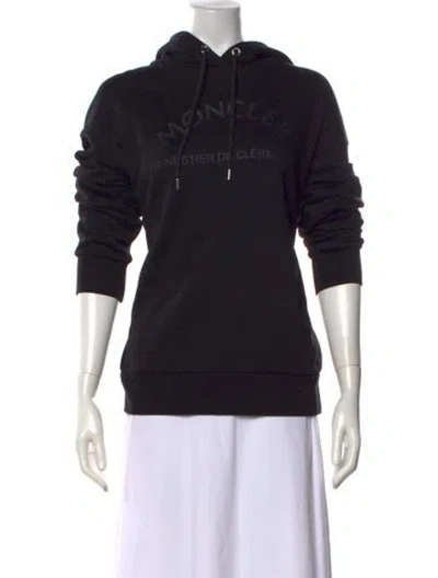 Pre-owned Moncler Crew Neck Sweater In Black