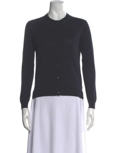 Pre-owned Moncler Crew Neck Sweater In Gray