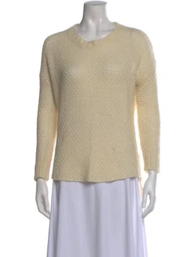 Pre-owned Moncler Crew Neck Sweater In Neutral