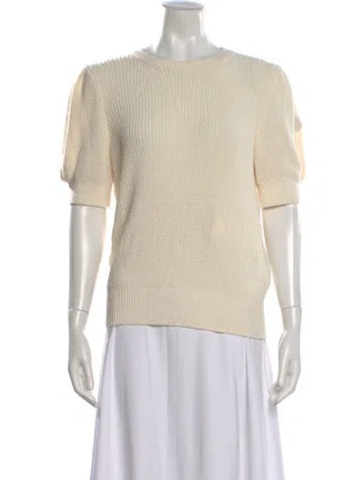 Pre-owned Moncler Crew Neck Sweater In Neutral
