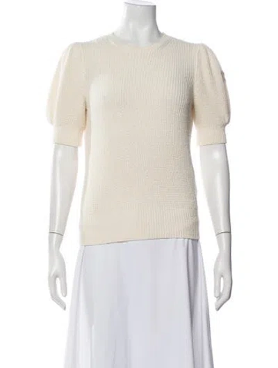 Pre-owned Moncler Crew Neck Sweater In Neutral