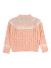 Moncler Crew Neck In Pink