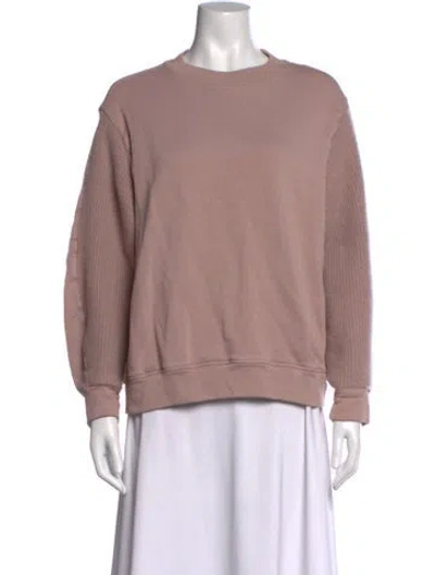 Pre-owned Moncler Crew Neck Sweater In Pink