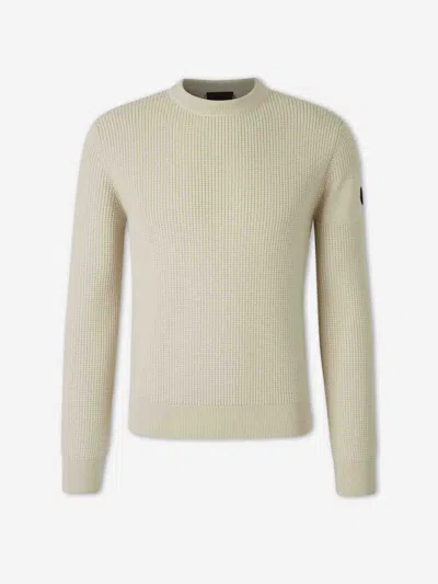 Moncler Crew Neck Sweater In Green