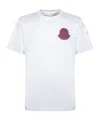 Moncler Logo White T-shirt In White