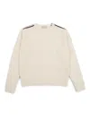 Moncler Crew Neck In White