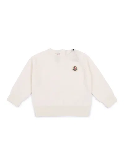 Moncler Babies' Crewneck In Gold
