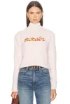 Moncler Crewneck Sweater In Neutral
