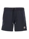 Moncler Swim Shorts With Elastic Waistband And Pockets